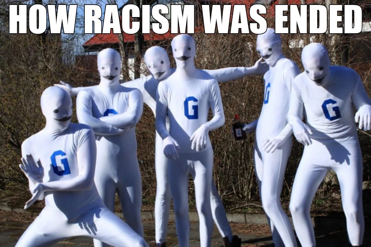 But they're still white .·´¯`(>▂<)´¯`·.