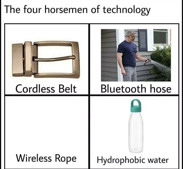Technology or something I don't know I'm Amish