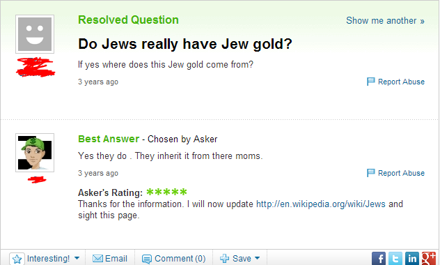 Give me your gold jew