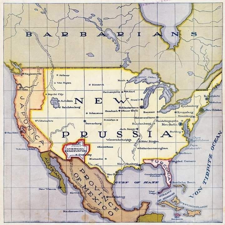 Oh those Prussians with their wacky cartography