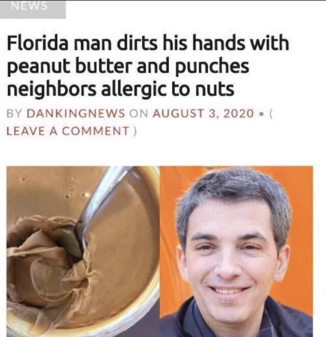 Florida man uses nut punch