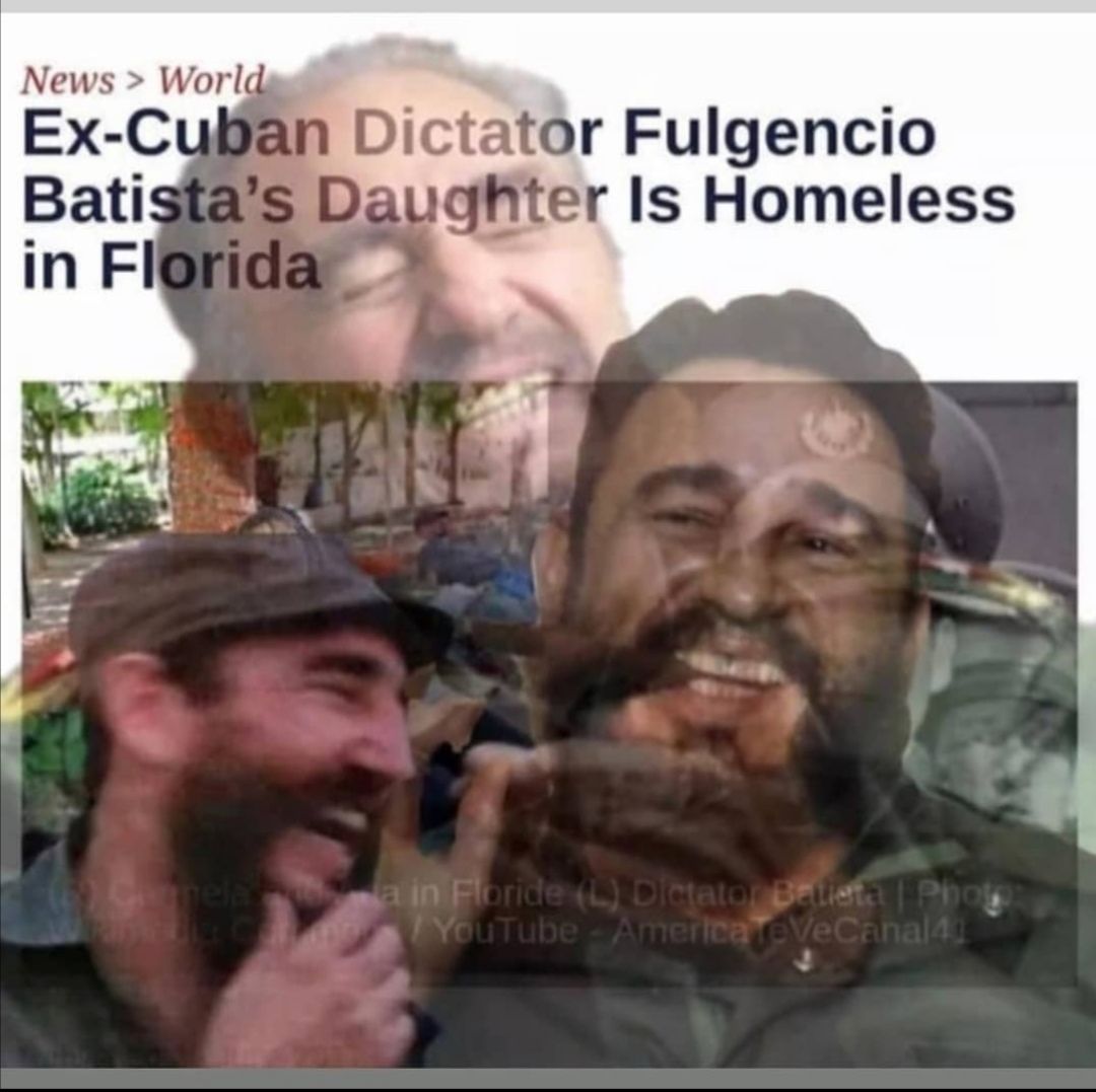 so basically still living in Cuba just with worse cigars?