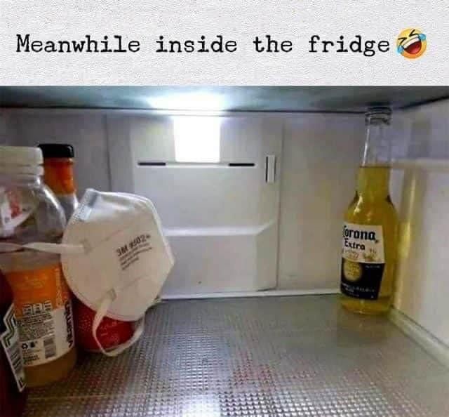 Meanwhile inside your fridge..