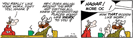 Häger is talking about his job.