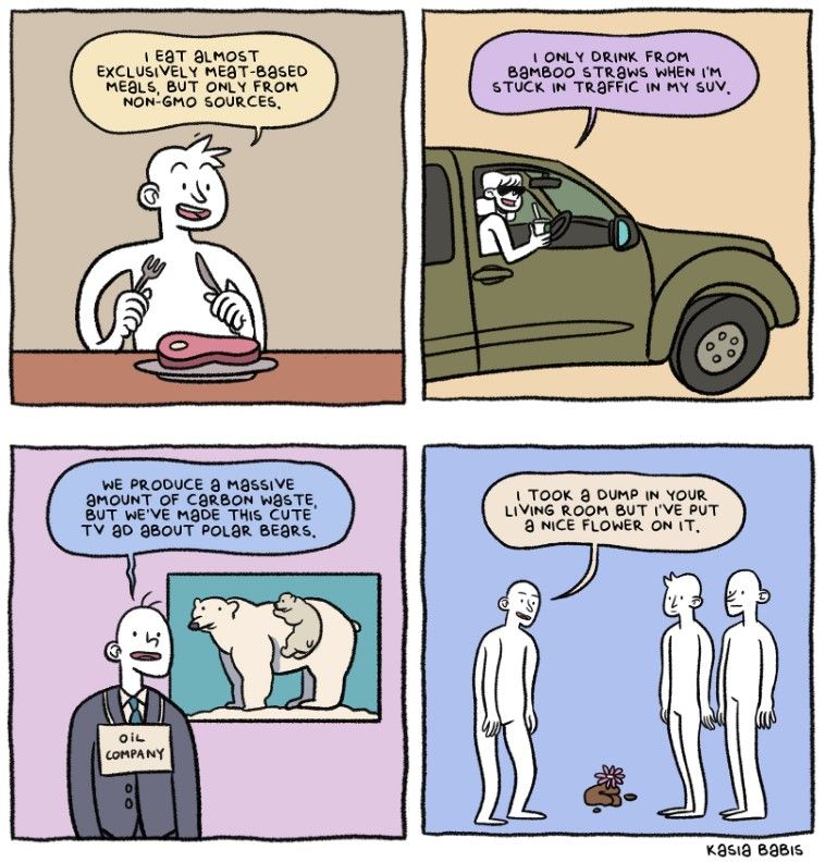 I'd ride the bus, but have you seen those people?
