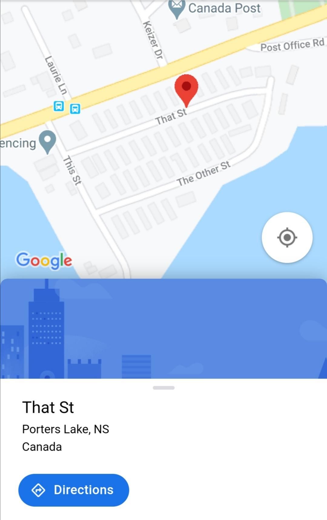 Canada ran out of street names.