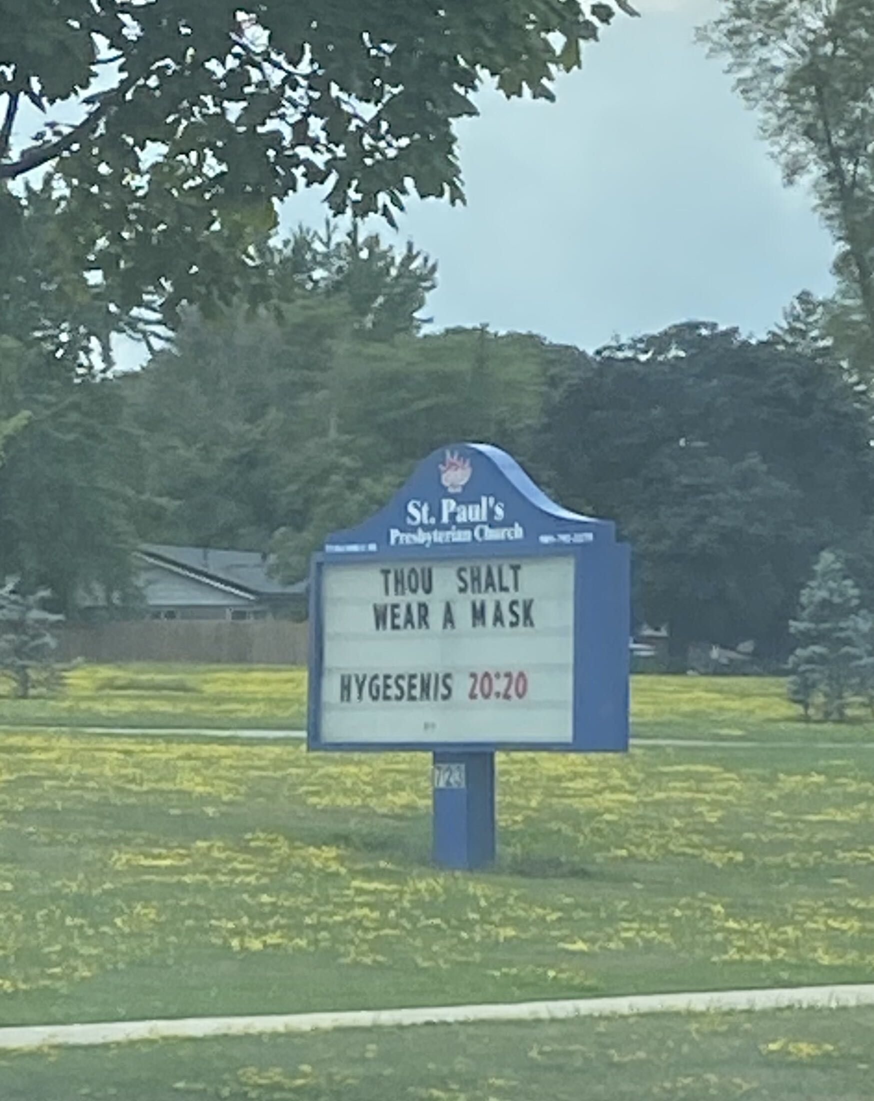My local church put this up recently