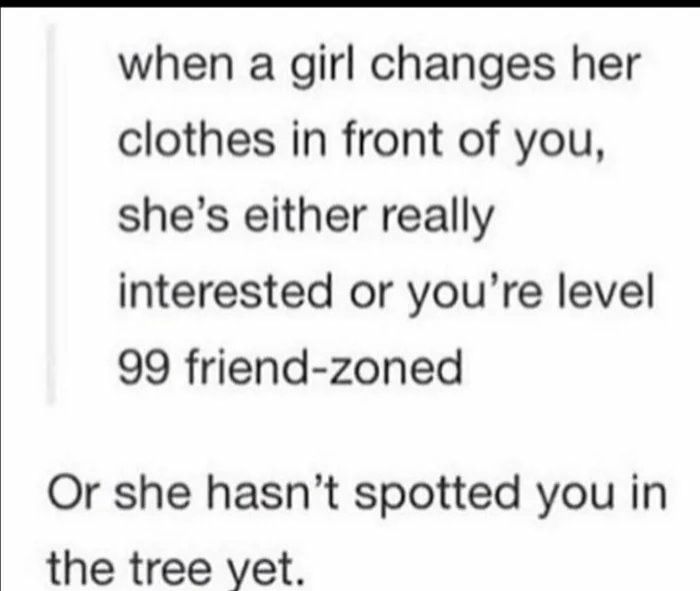 She never will