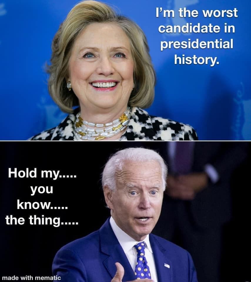biden is the proof the brehmocrats aint trying to improve anything