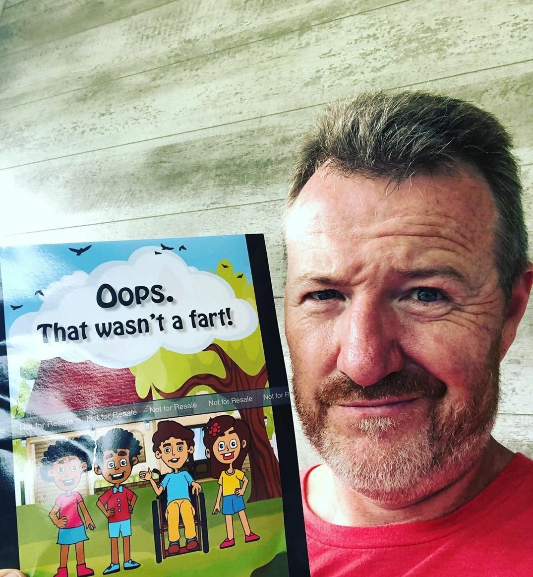 A friend of mine has used the quarantine to become a children's book author. I can't believe this is real.