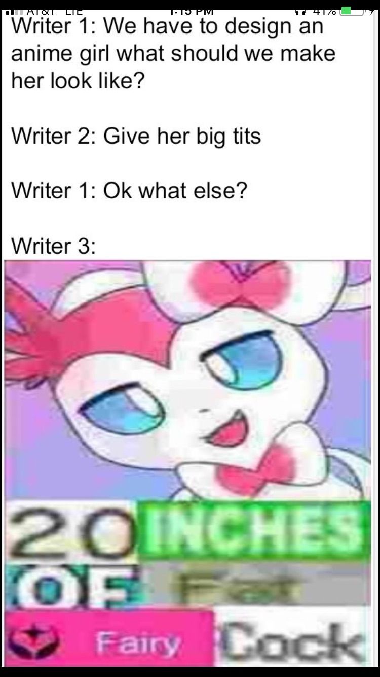 Anime be like:
