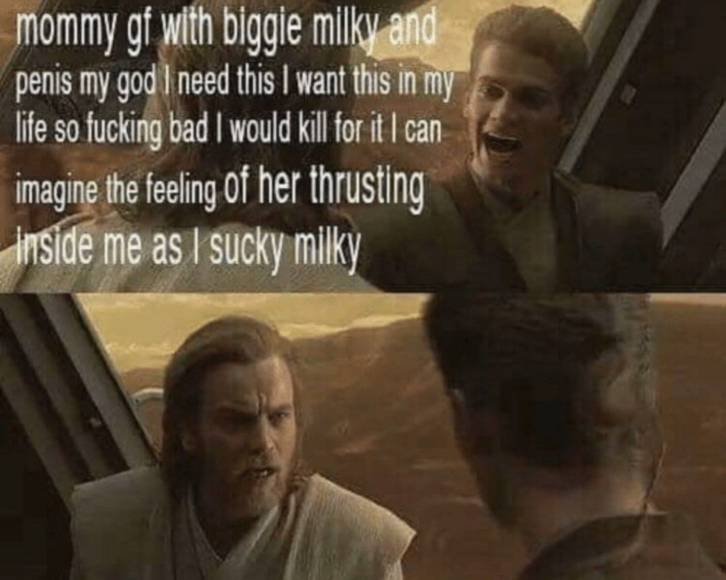 He is... The chosen one.