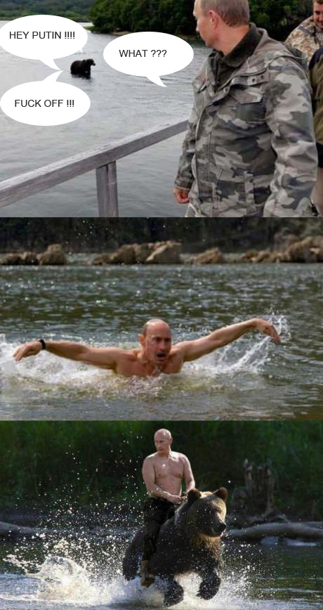 Don?t mess up with Putin ! (source from fb)