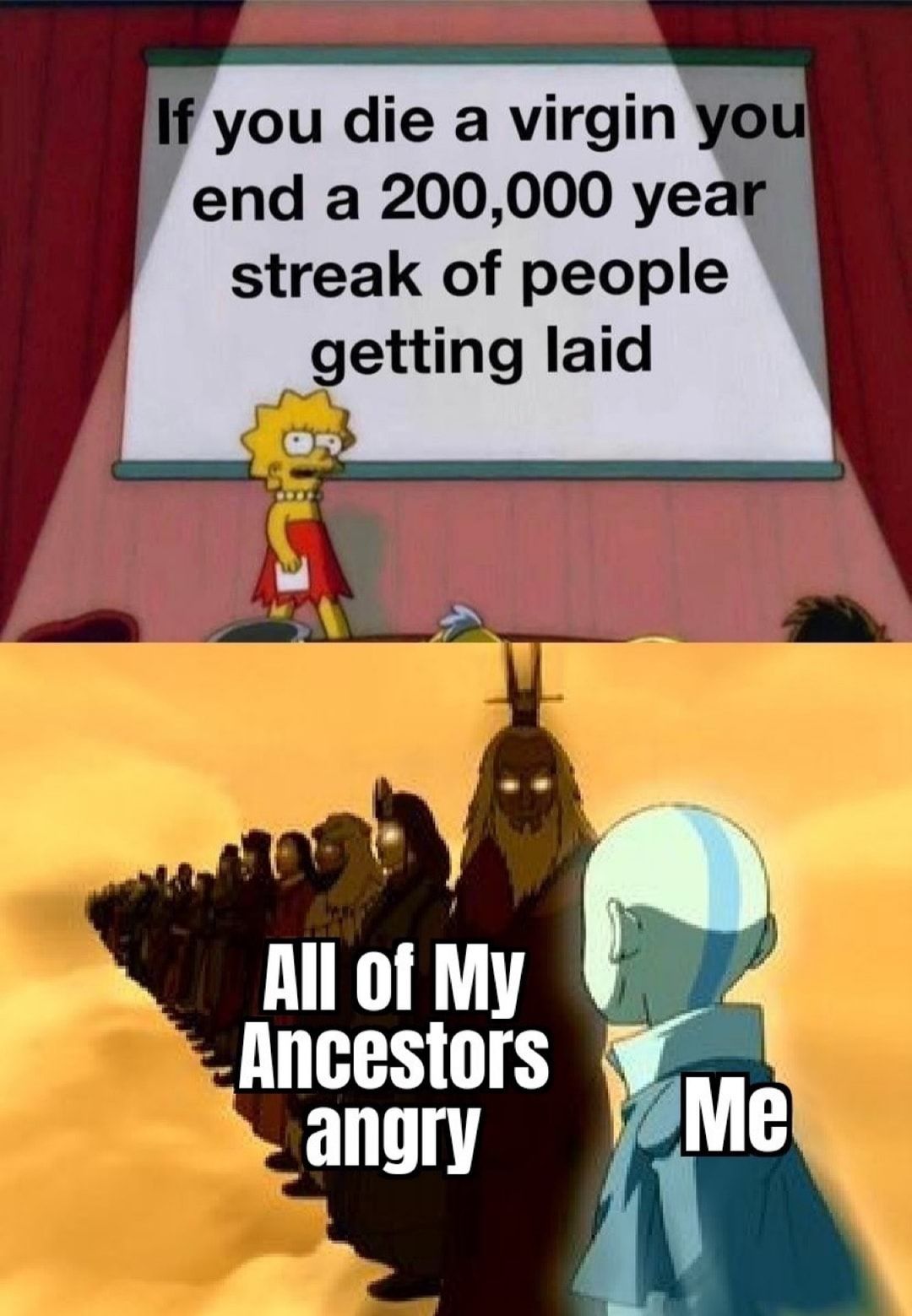 Sorry to let you down grandpa