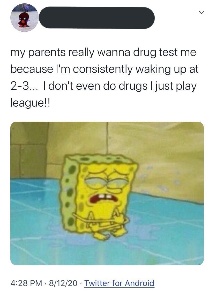 I rather my kids so drugs than play League