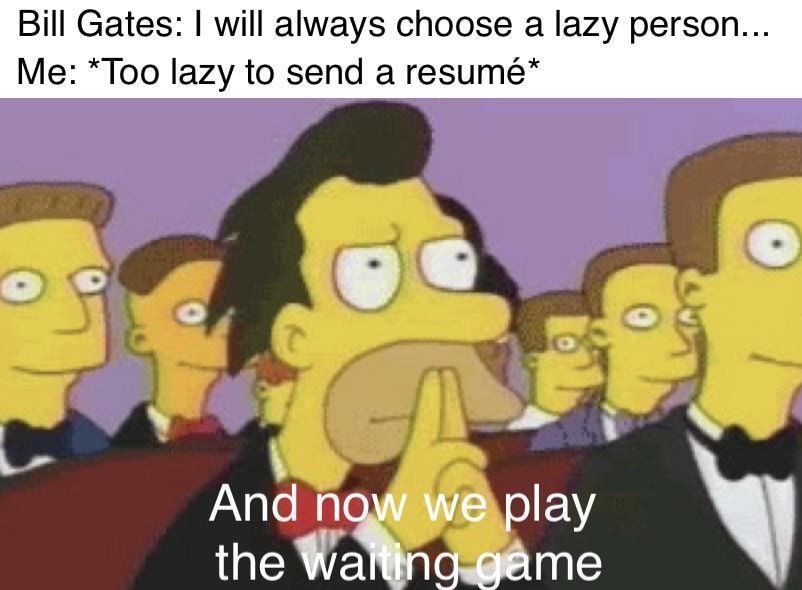 Just wait boys