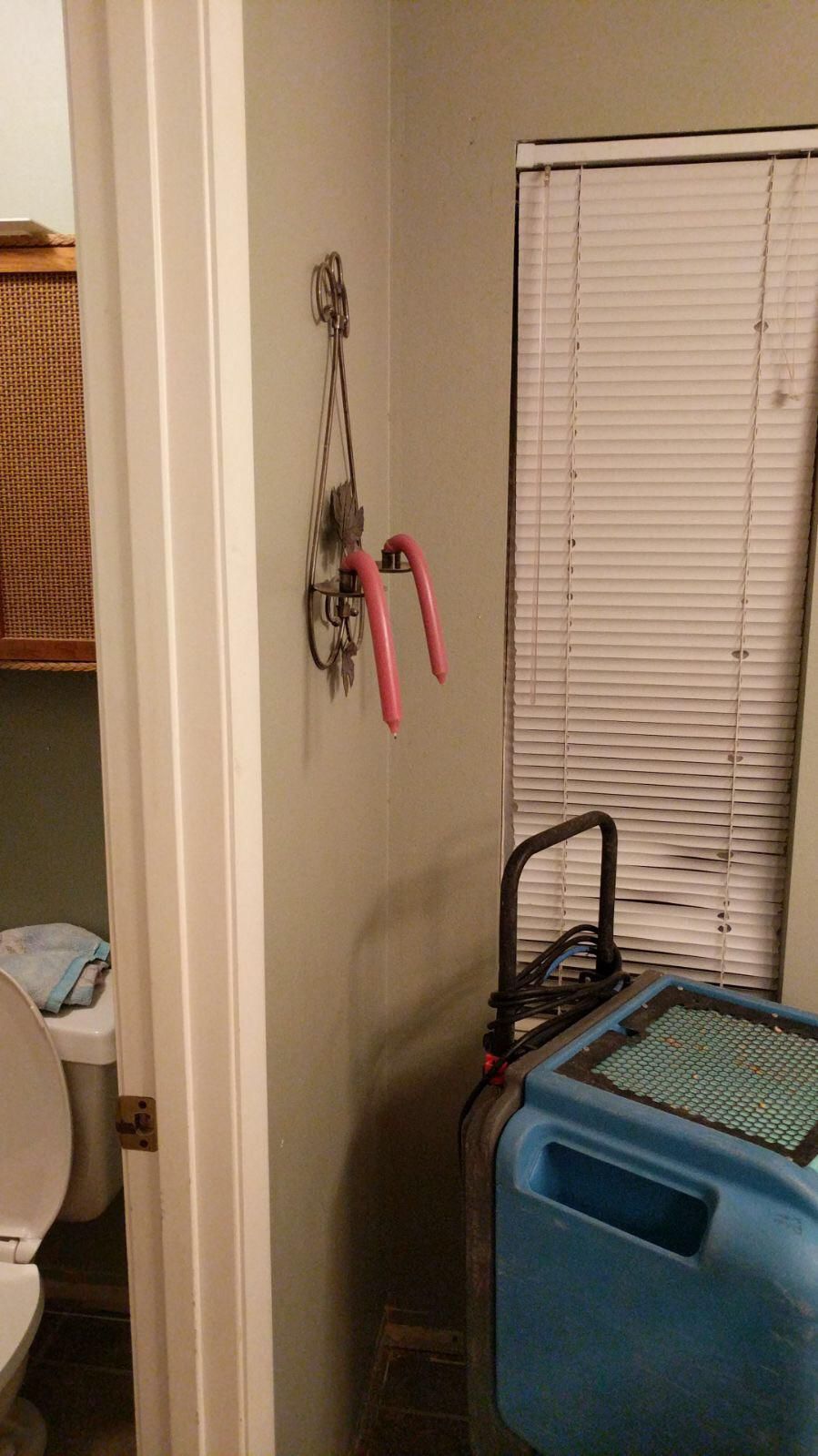 My friend’s house flooded. They had to heat the home up to help dry the water and...