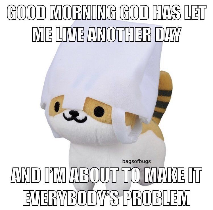 It's Monday my brothers! God hasn't taken me today so take my memes!!