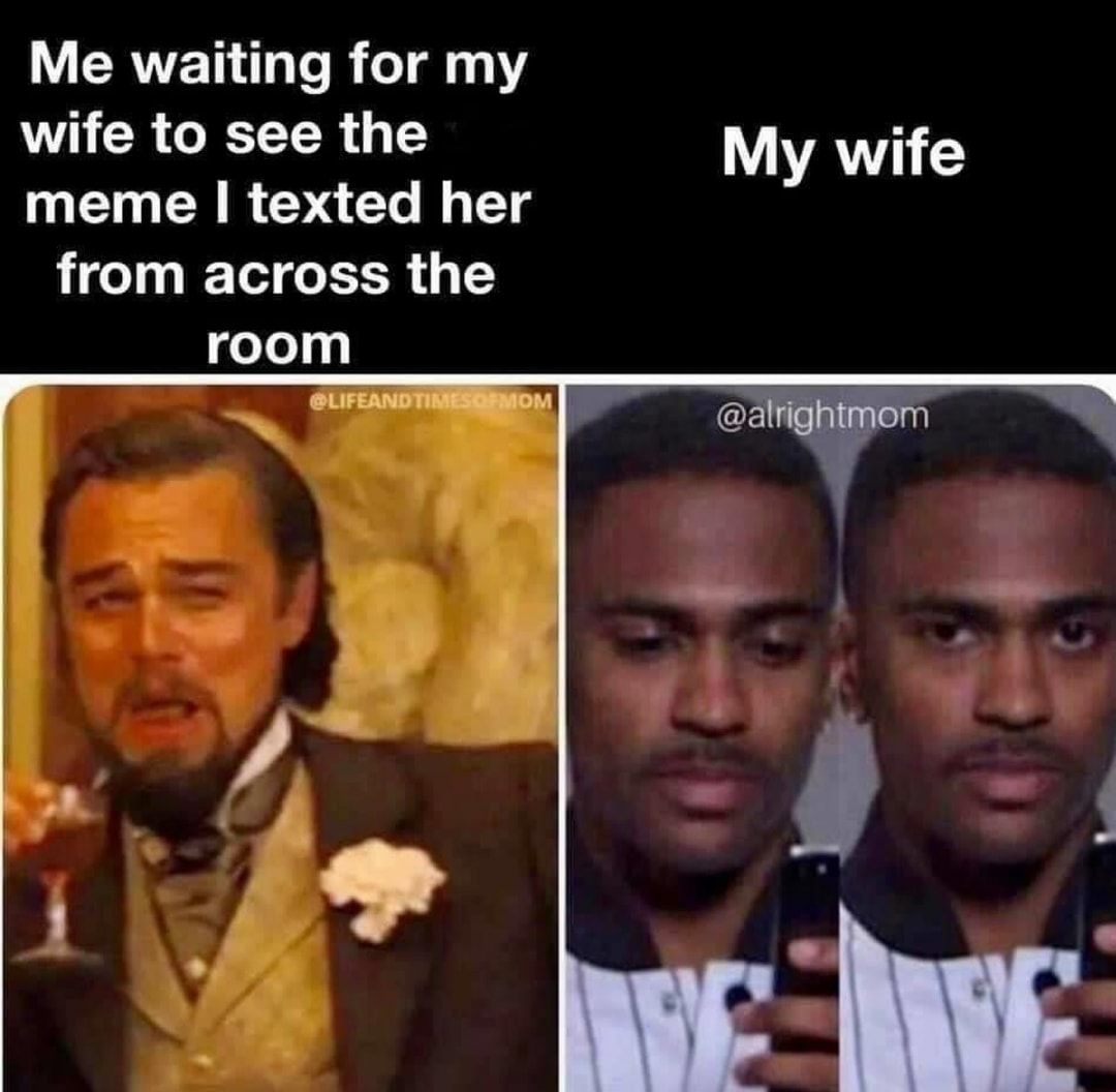 She left me