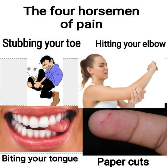 4 horsemen of pain