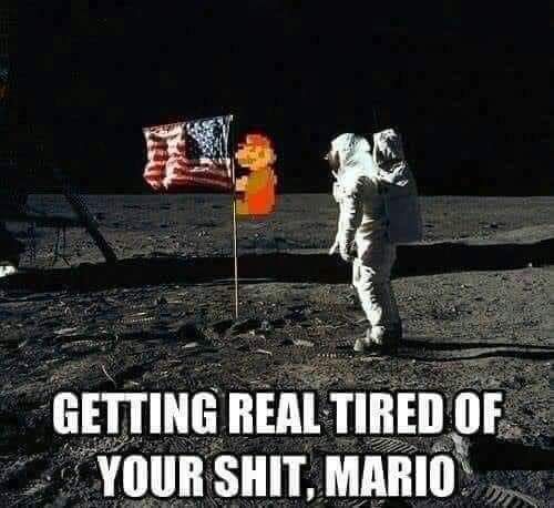 Come on Mario...