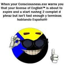 >implying já mluvím pouze dvěmi jazyky