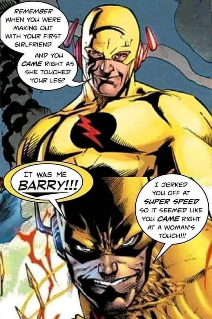 It was me, Barry!