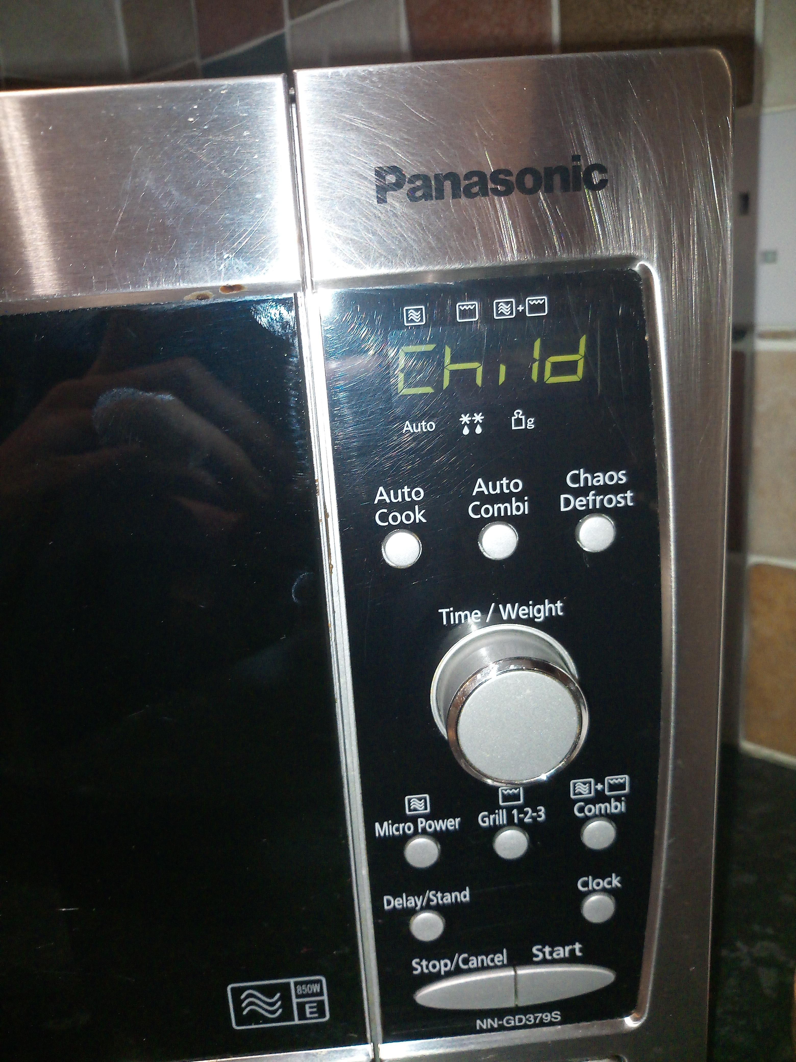 I think my microwave wants a sacrifice