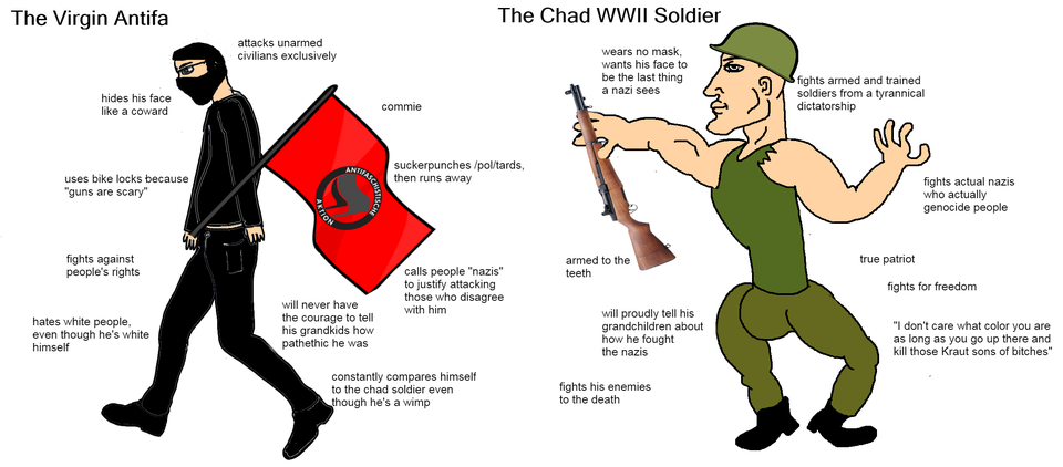 The lads were ready to fight commies too, ya know.