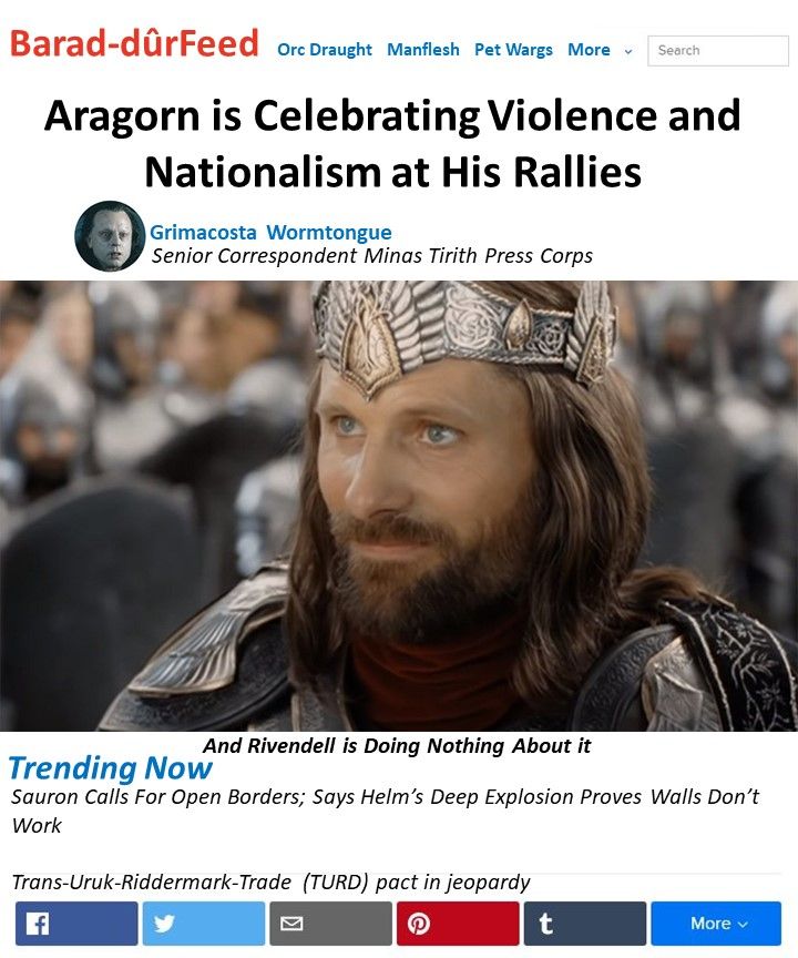 Númenor must pay reparations.