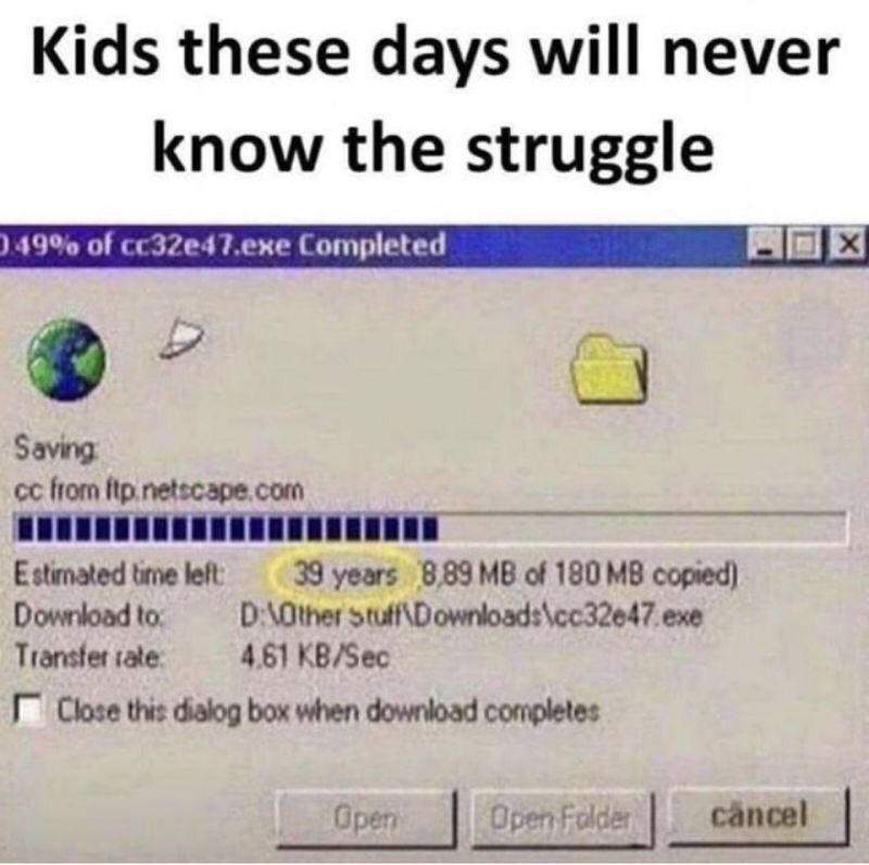They will never know the struggle...