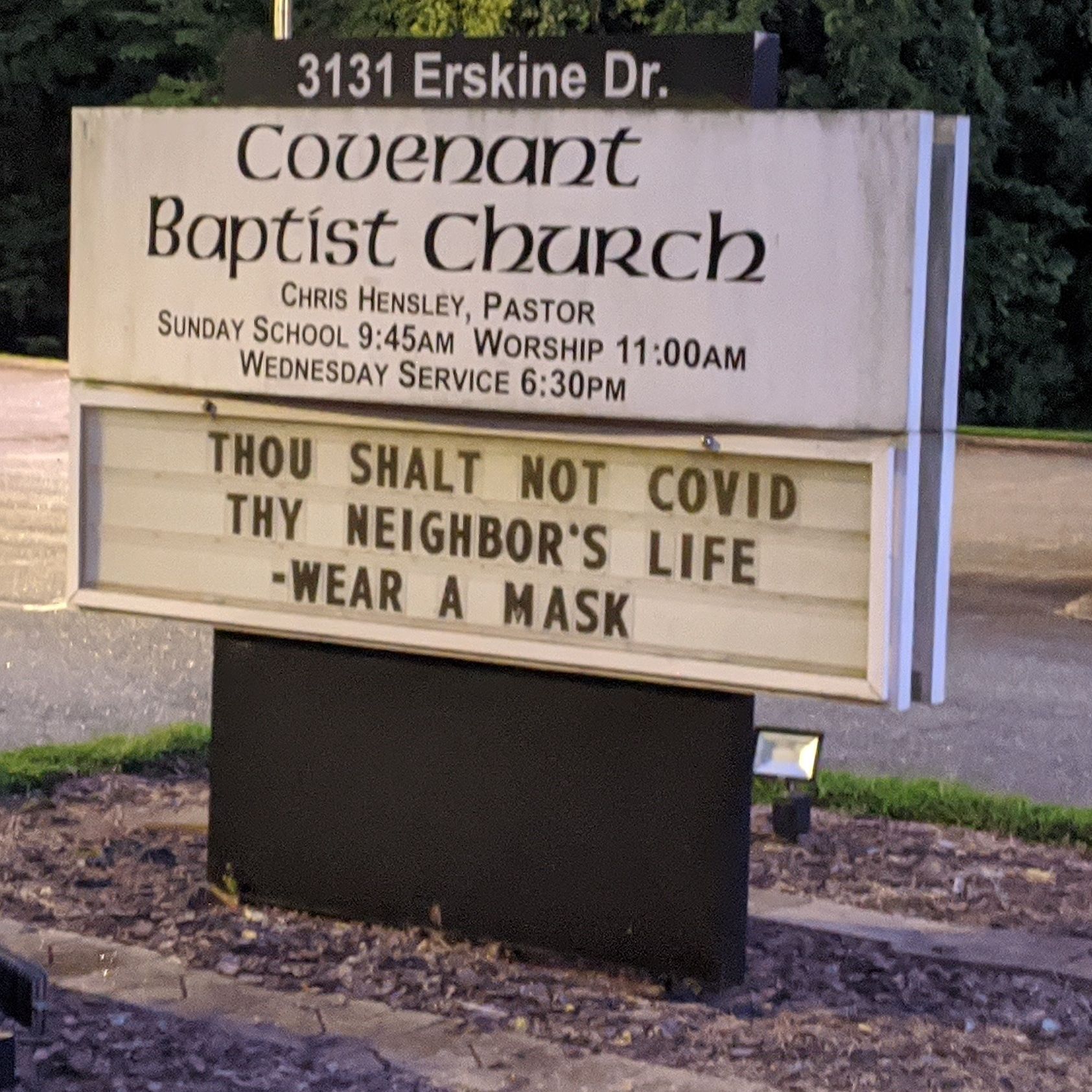 Area church spreading the good word