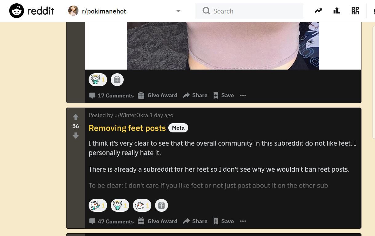 Pokimane's sub*** is a fun place if you're bored and like to laugh at people