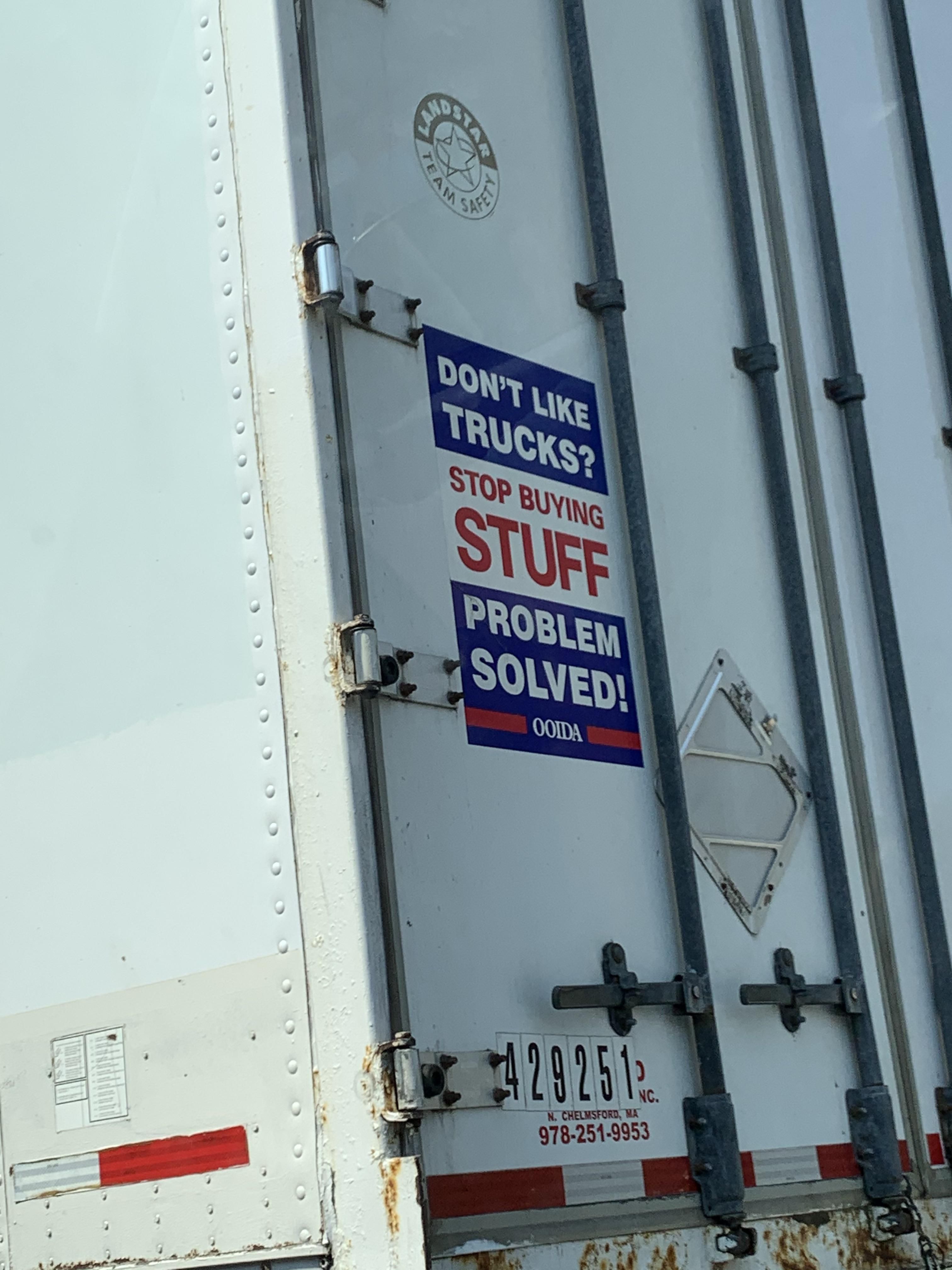 A truck I saw while in traffic