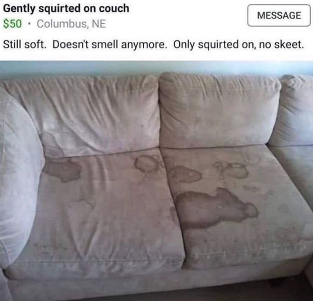 Gently squirted, sounds like some expensive drink or something