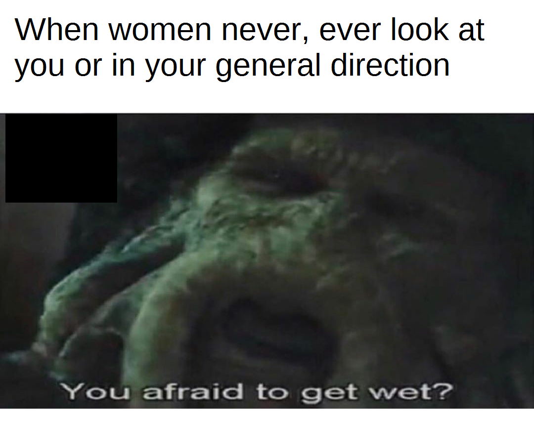 No, they're afraid of the AIDSSSSSSSSSSSSSSS MOHAHAHAHA