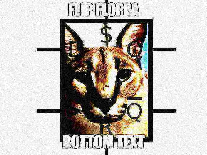 Floppa posting