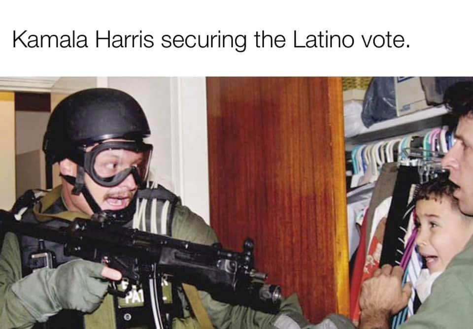 HOLA DON BREH U VOTE HARRIS NOW OK