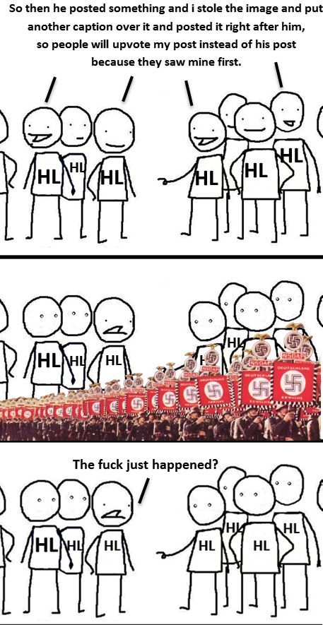 In a different past