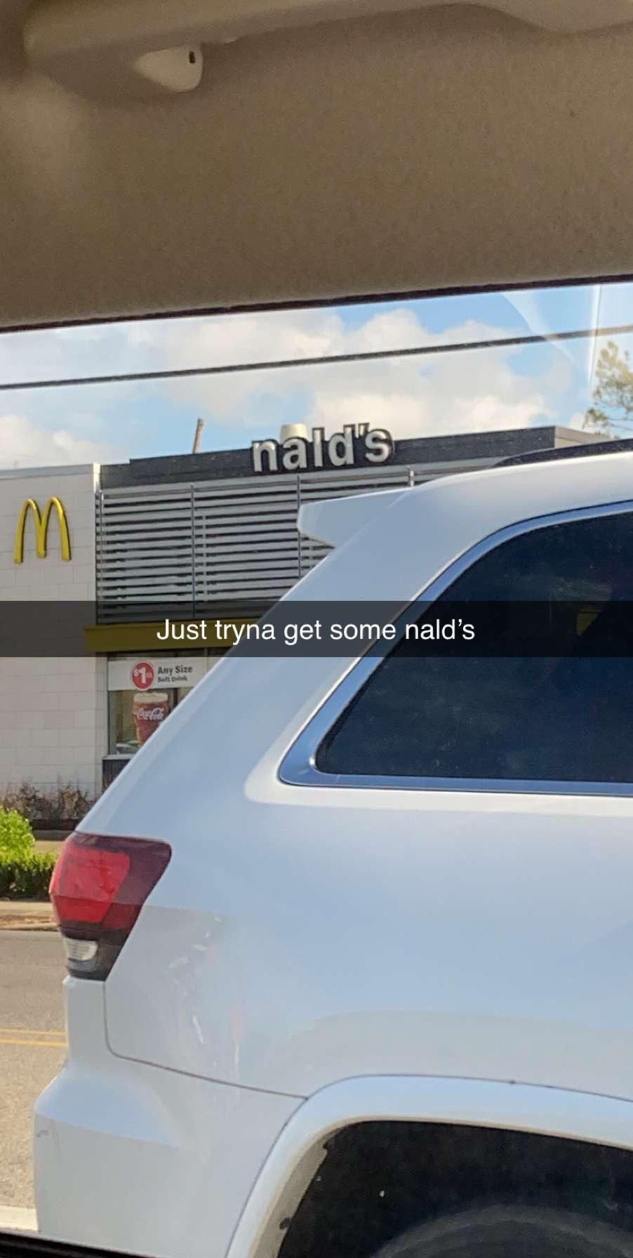 Ah, yes, Nald’s.