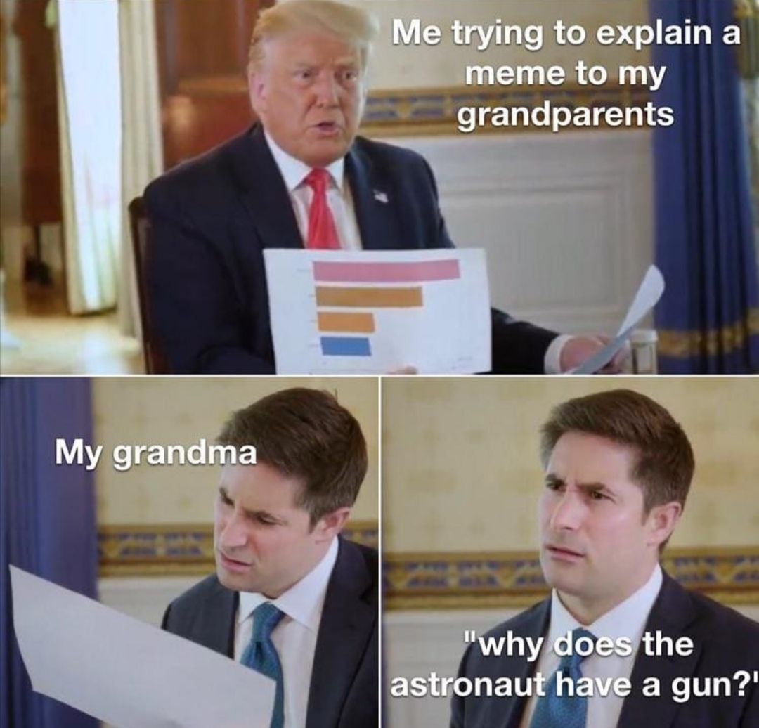 Can he shoot it in space?