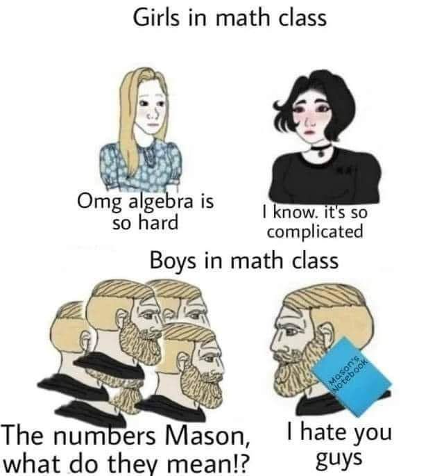 The numbers mason...