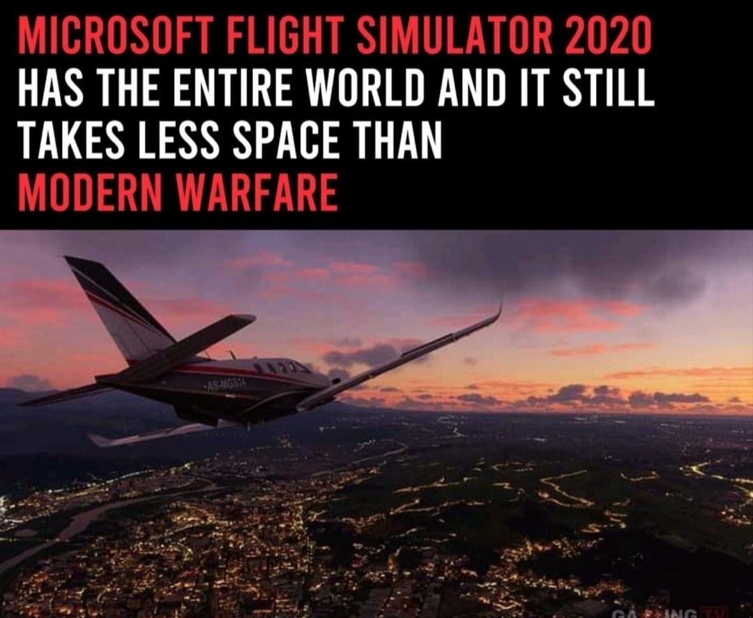 Warzone I bet takes a lot