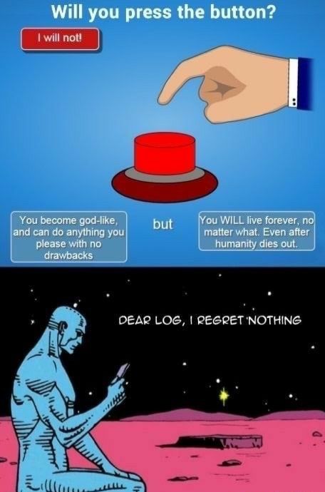 Absolutely no regret
