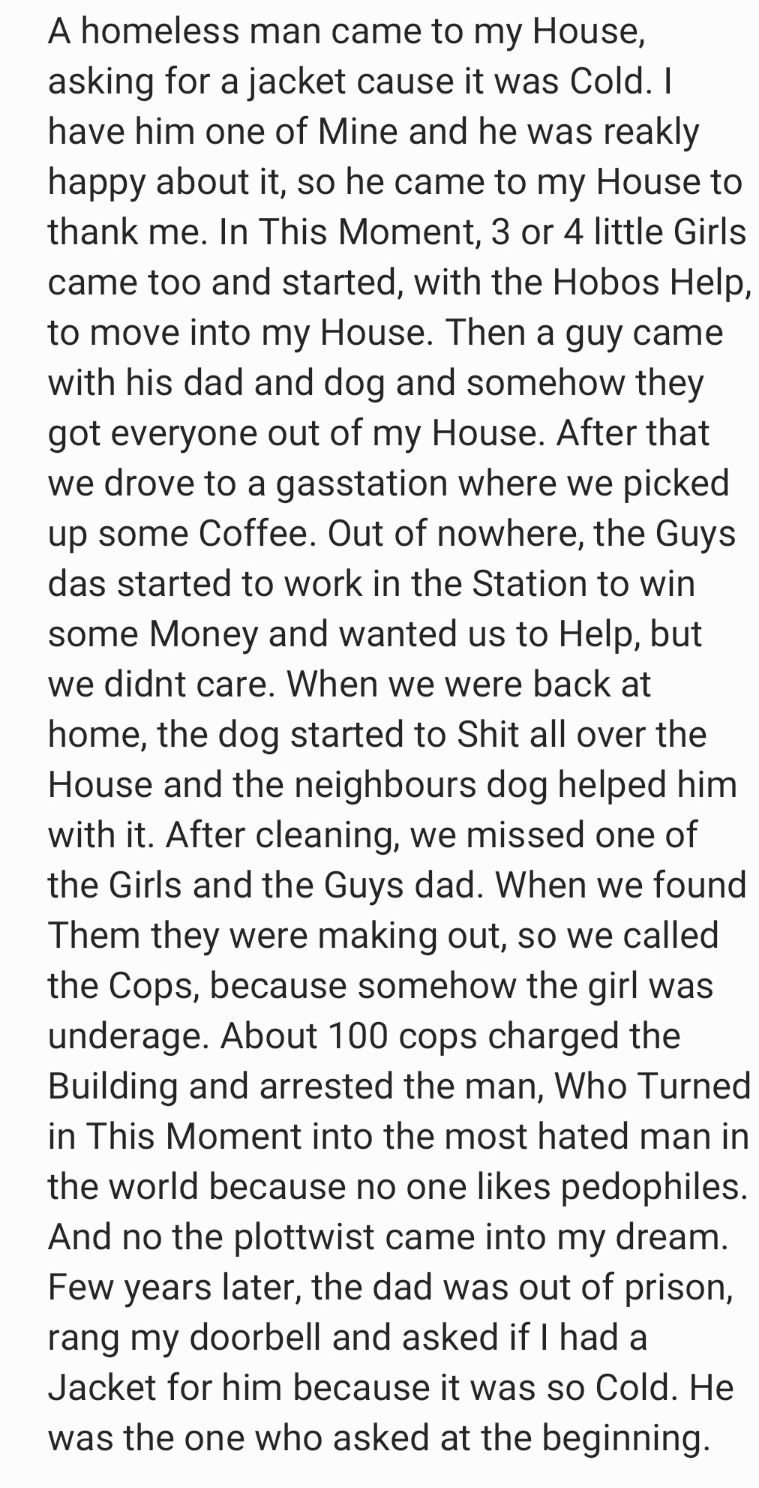 Weirdest dream of skrr