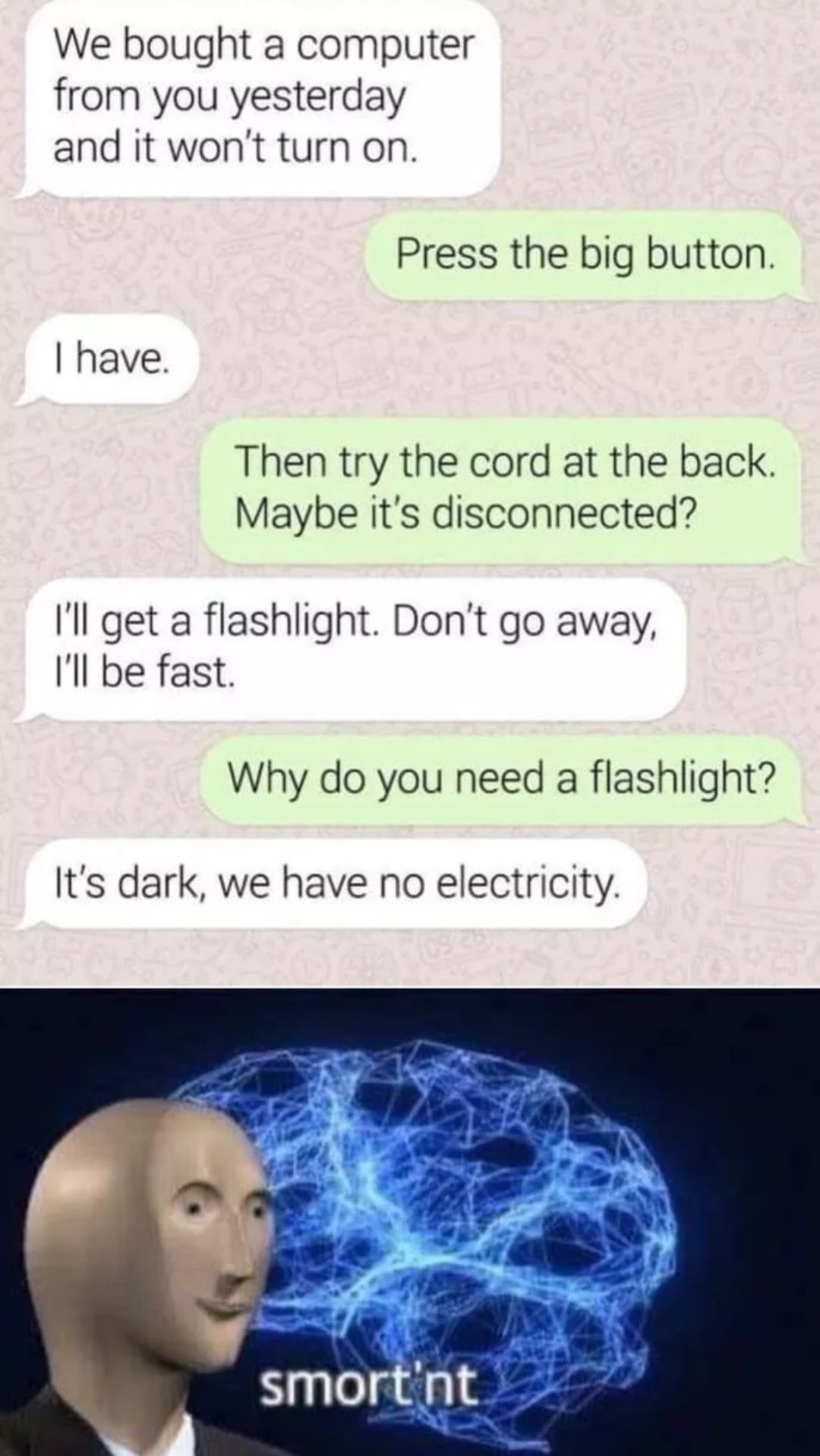 That is actually pretty smart