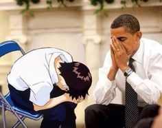 Me listening to Obama's beatboxing.