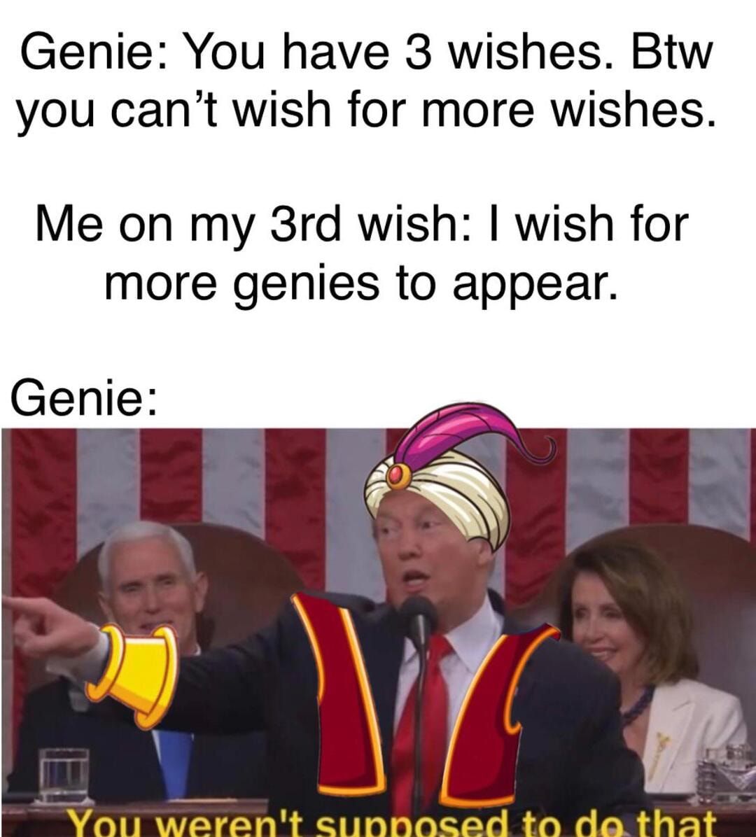 He got it