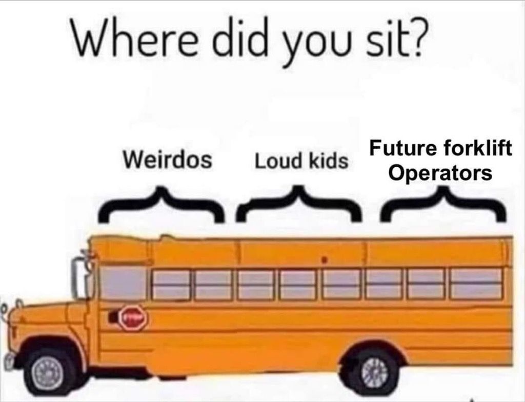 I know where I was sitting... They tied me to the side