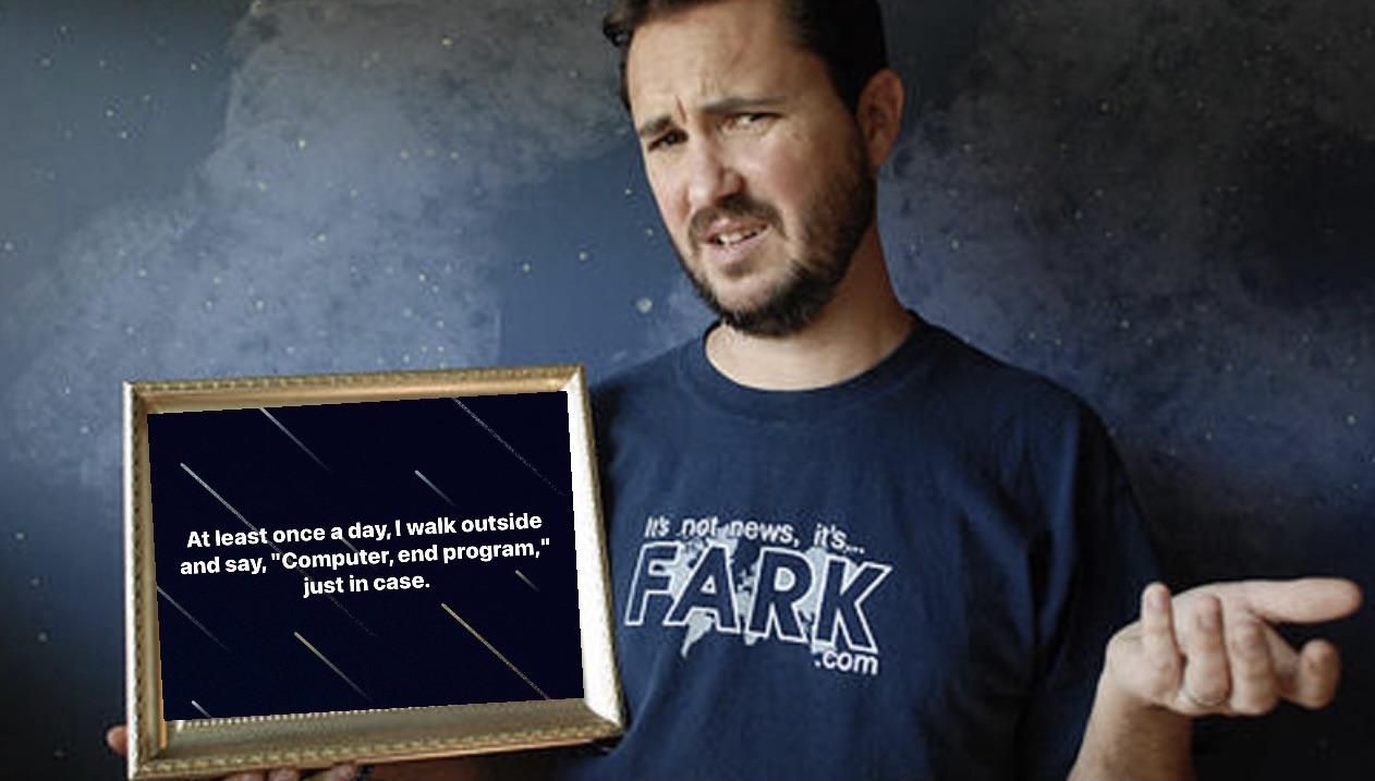 Wise words from Wil Wheaton